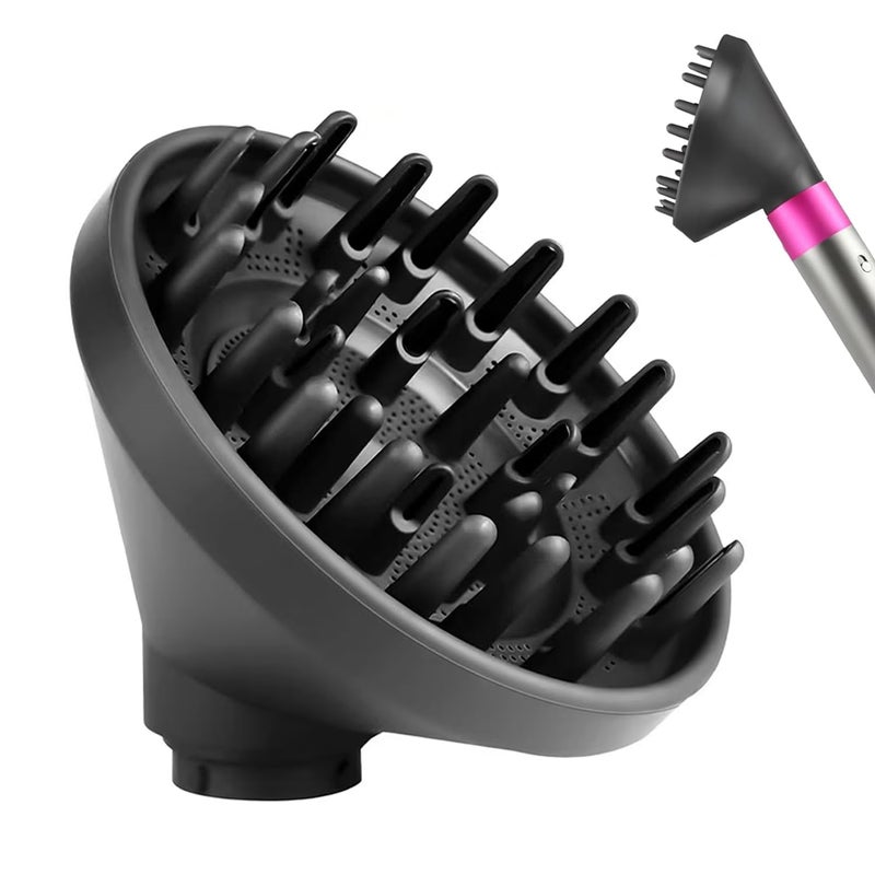 MengTiger Diffuser Attachment for Dyson Airwrap Styler - Enhanced Curl Definition, Quick Dry Technology, Compatible with Dyson Airwrap Attachments - Image 1